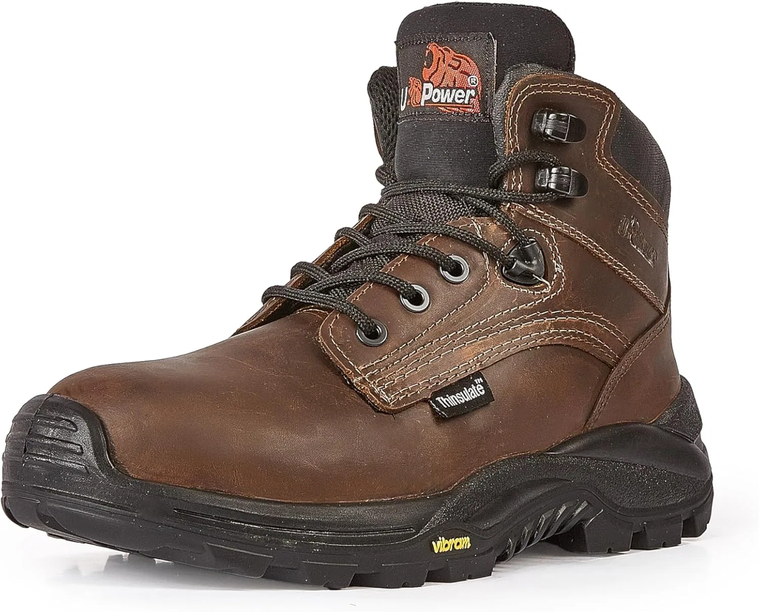 Ботинки UPOWER Unisex Iron RS S S3s CI Hi Hro Fo SrSafety Shoes, Black
