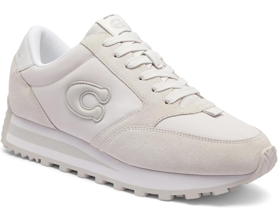 

Кроссовки COACH Runner Sneakers, цвет Optic White
