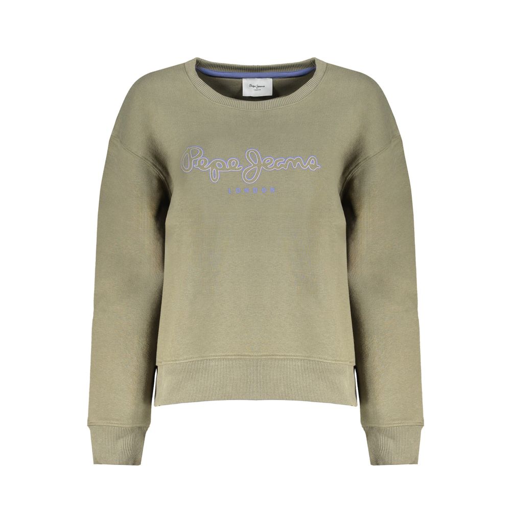 

Зеленый хлопковый свитер Pepe Jeans
