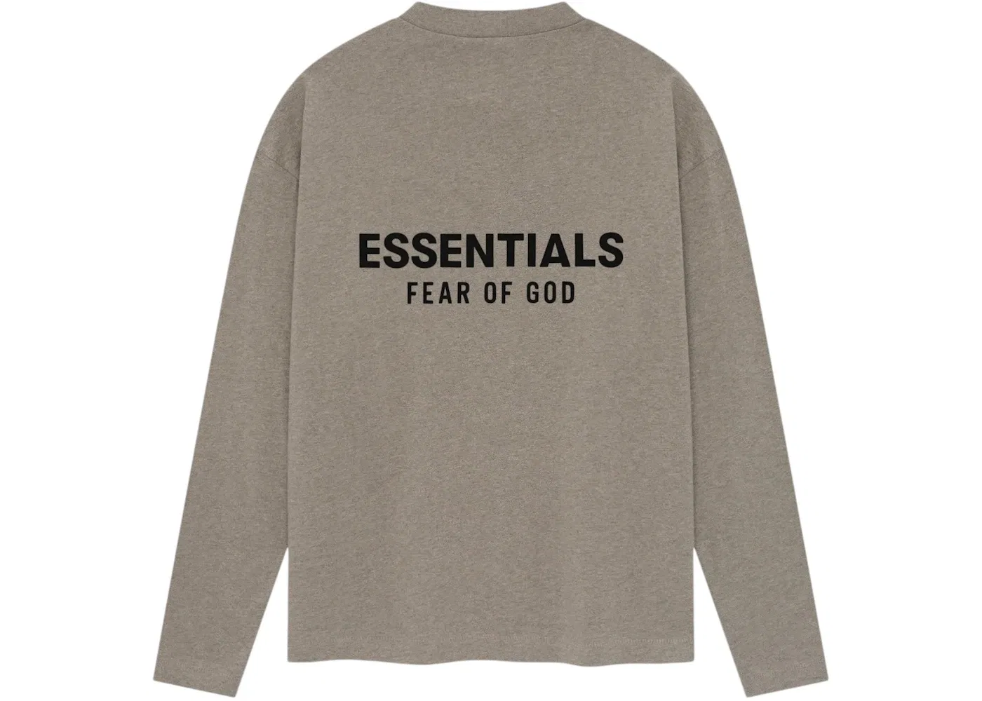 Мужская футболка с длинным рукавом с принтом Tee (FW25) Fear of God, Homestead Heather — фото 2