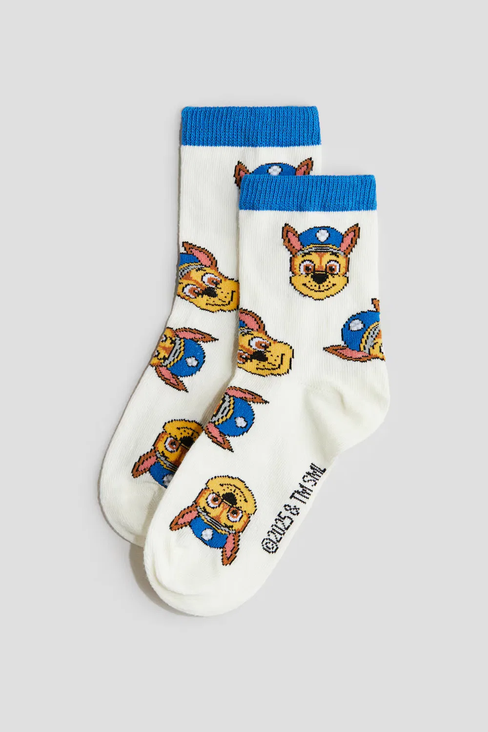 Набор из 5 пар носков с рисунком H&M, Blau/Paw Patrol — фото 2