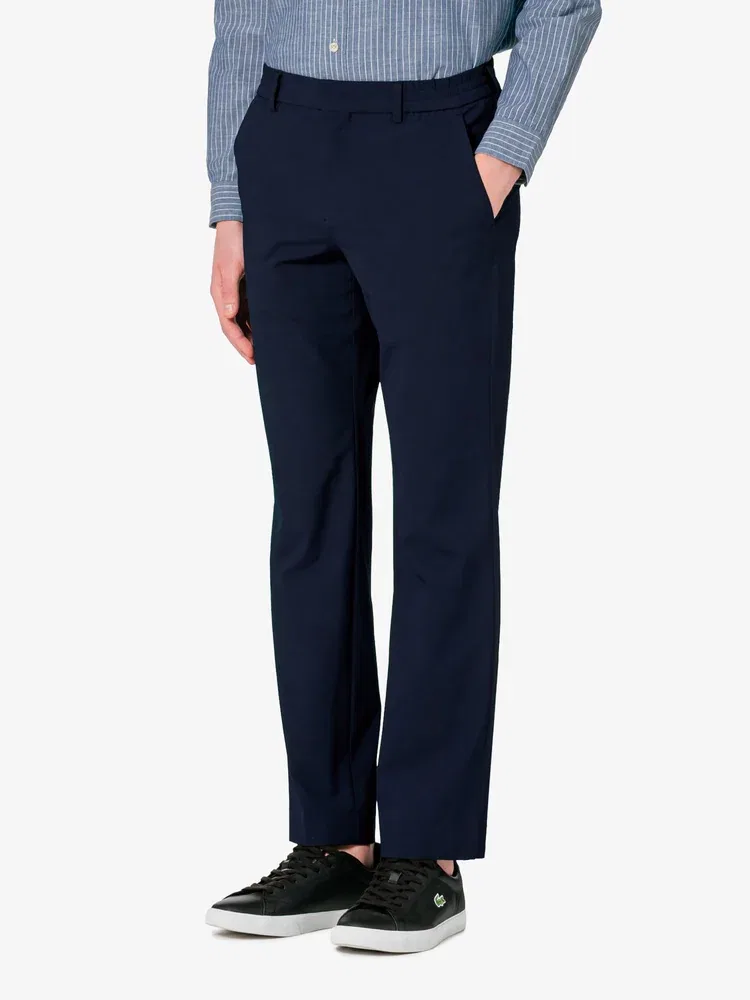 Брюки-слим LACOSTE Easy, Navy — фото 2