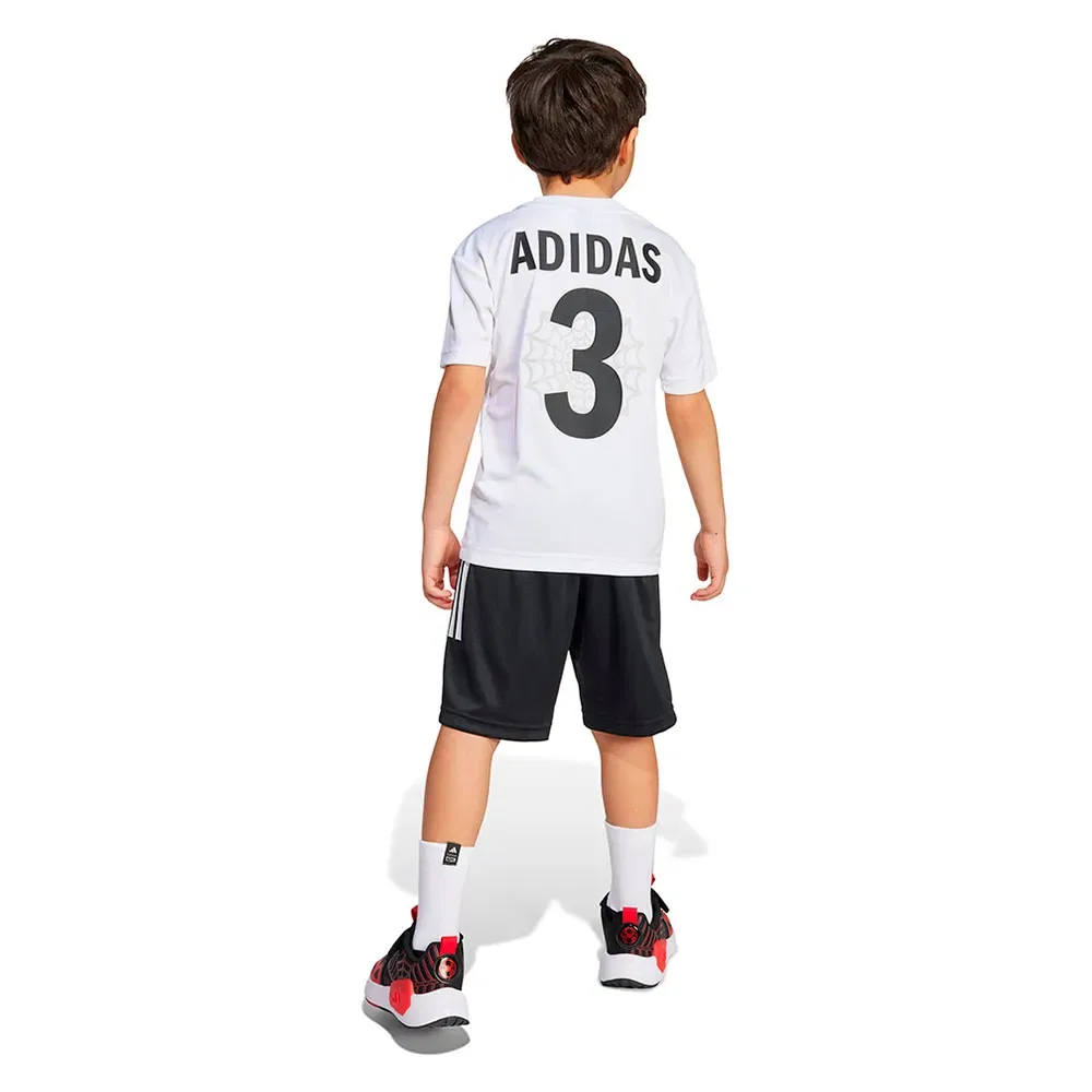 Футболка Adidas Marvel Spider-Man Tee set, белый — фото 2