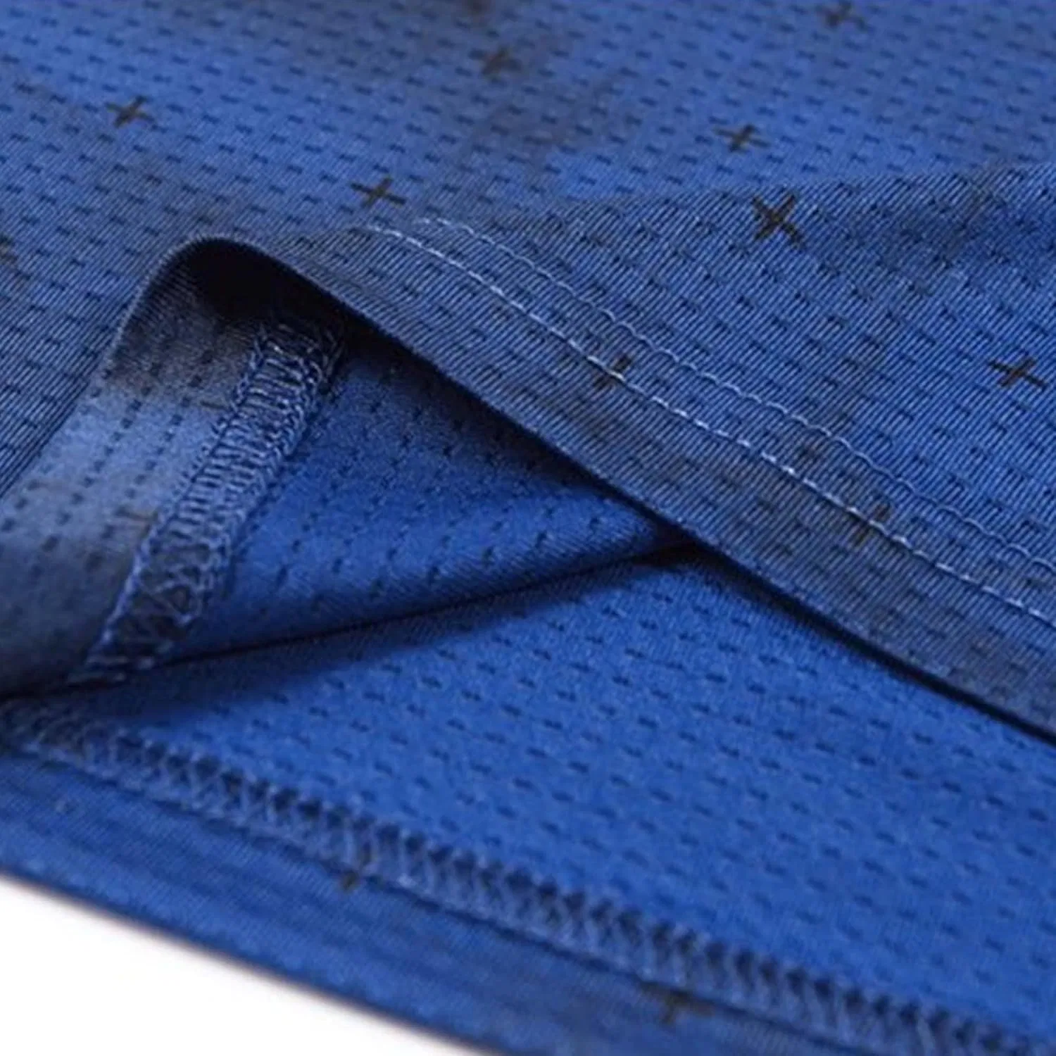 Мужская облегающая футболка с круглым вырезом Dry Fit, Blue — фото 3