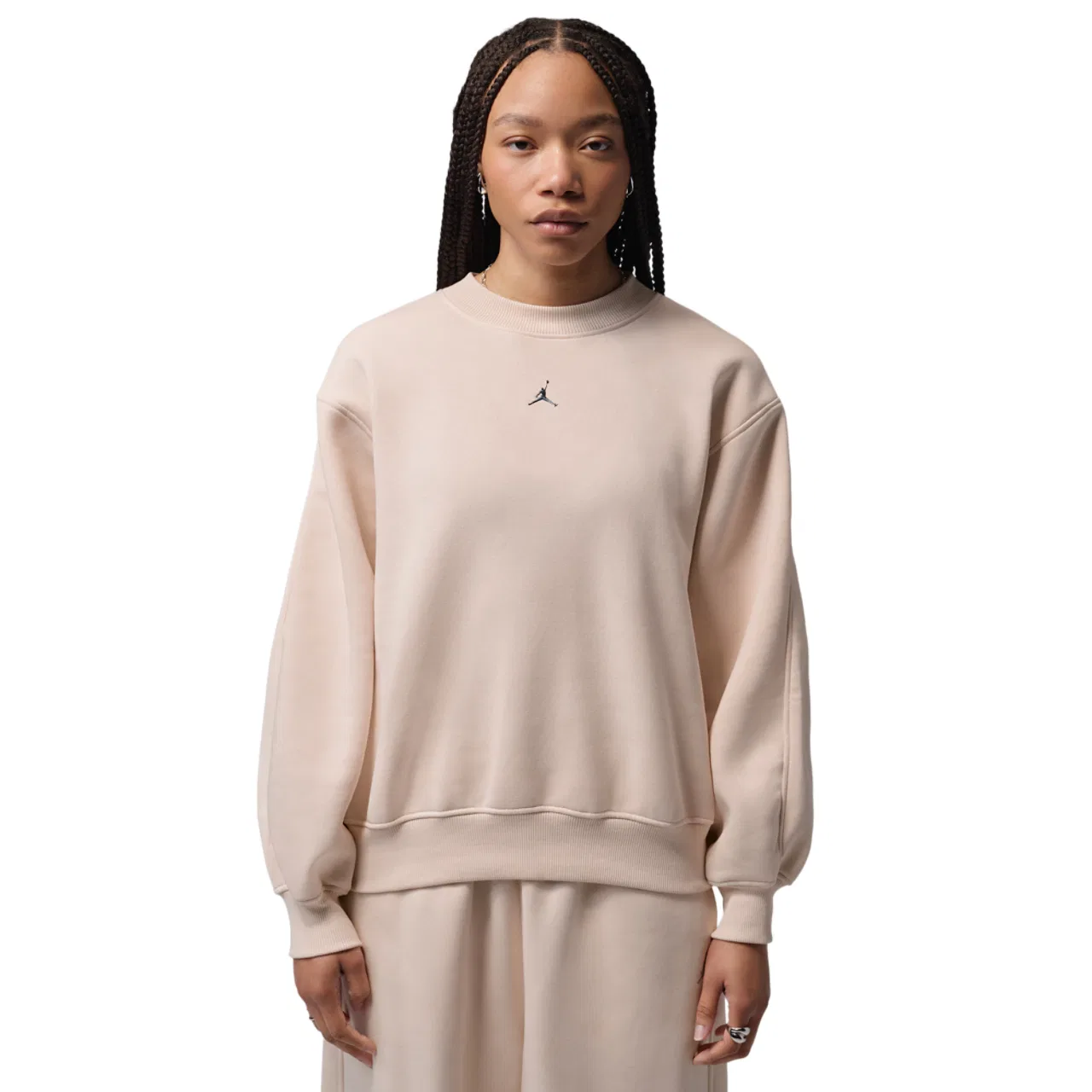 Женский свитшот с реглан-рукавами Jordan Brooklyn Fleece BB Pullover Hoodie Jordan, Pearl White