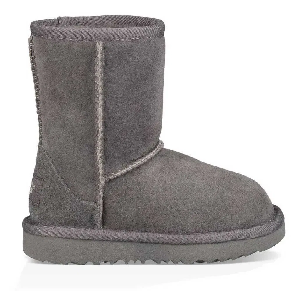Детские сапоги с овчиной Ugg Classic II, Grey — фото 3