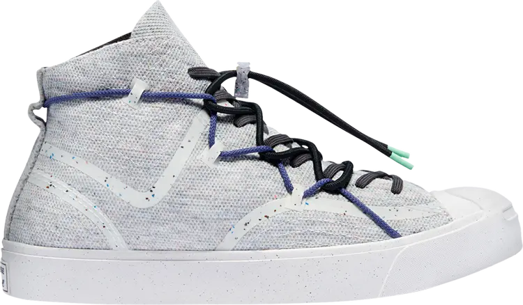 

Кроссовки Converse Renew Jack Purcell Mid White Storm Wind, белый, Белый;серый, Кроссовки Converse Renew Jack Purcell Mid White Storm Wind, белый