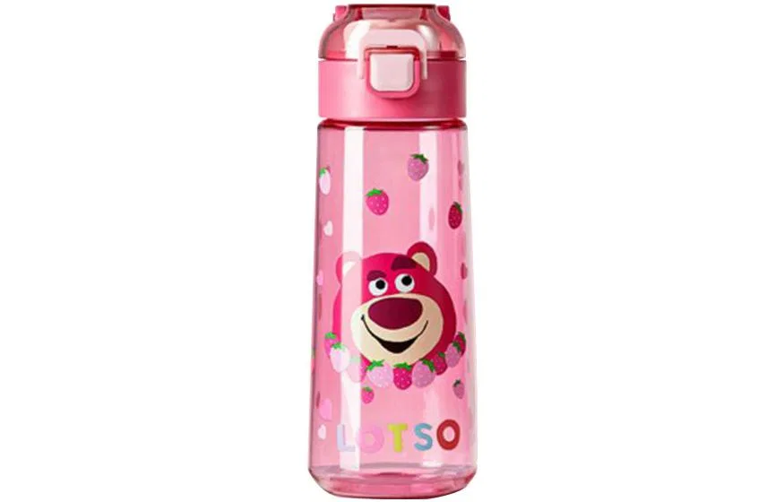 Детская кружка с трубочкой 620 мл Strawberry Bear Disney, Strawberry Bear