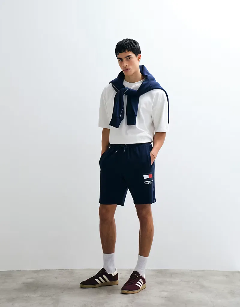 Шорты Tommy Hilfiger World Cup, темно-синий