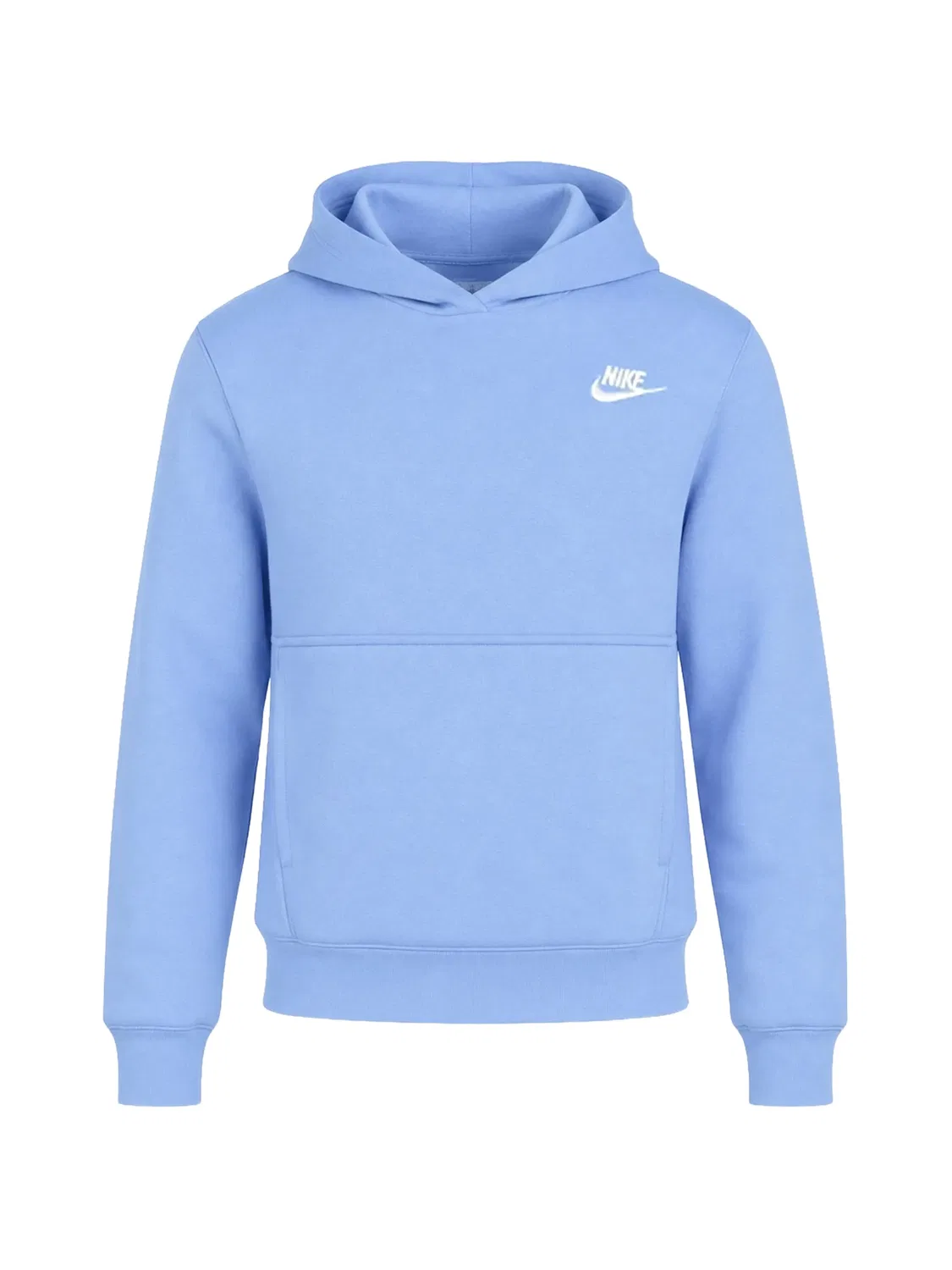 Худи с логотипом Nike Kids, синий