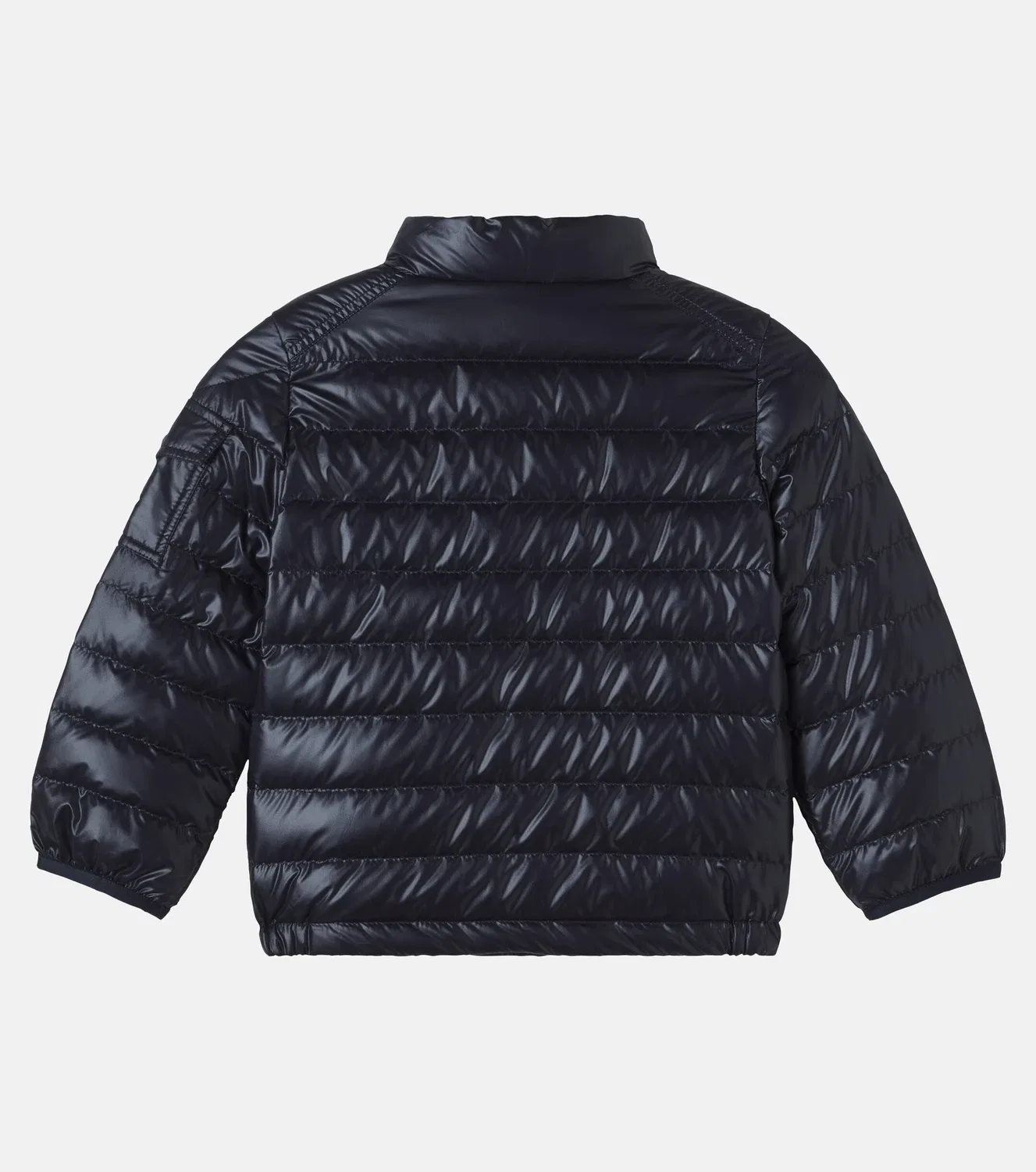 Пуховик Bengi Moncler Enfant, синий — фото 2