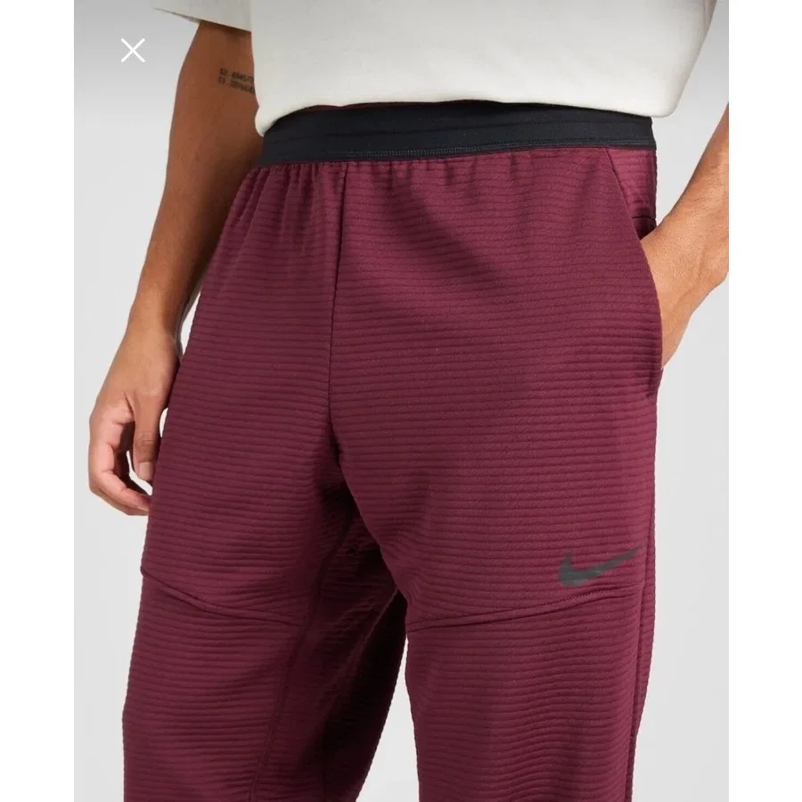 Спортивные штаны Nike Pro Therma-Fit Sphere DD2122-681, Бордовый — фото 2