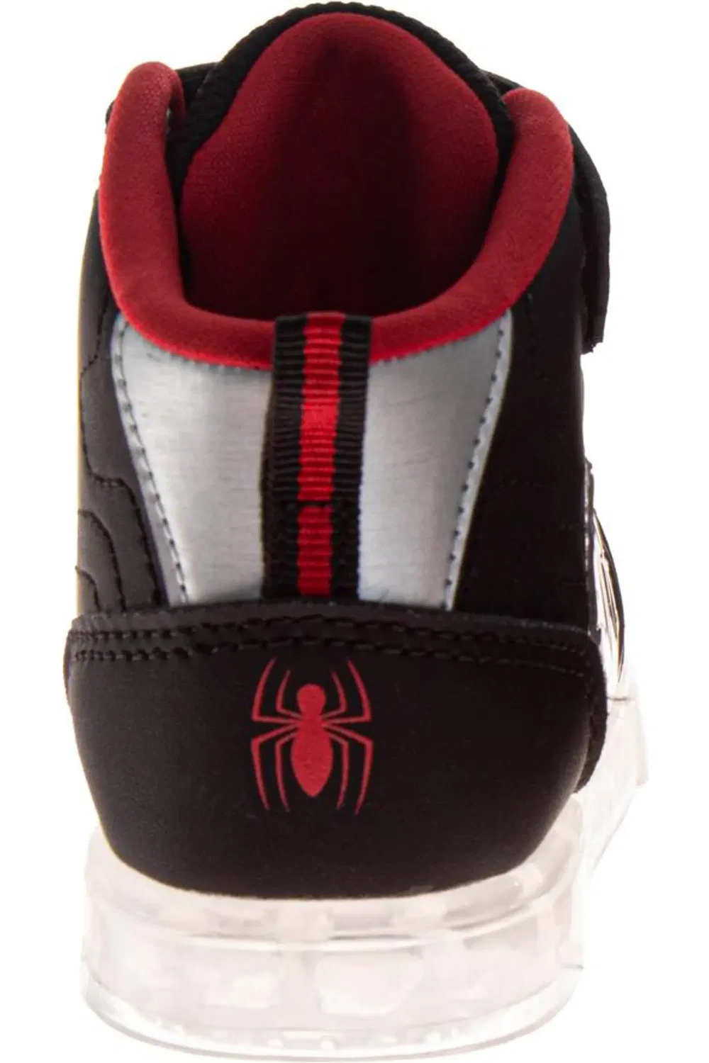 Кроссовки детские на липучках Spider-Man Spider-Man, черный красный — фото 3