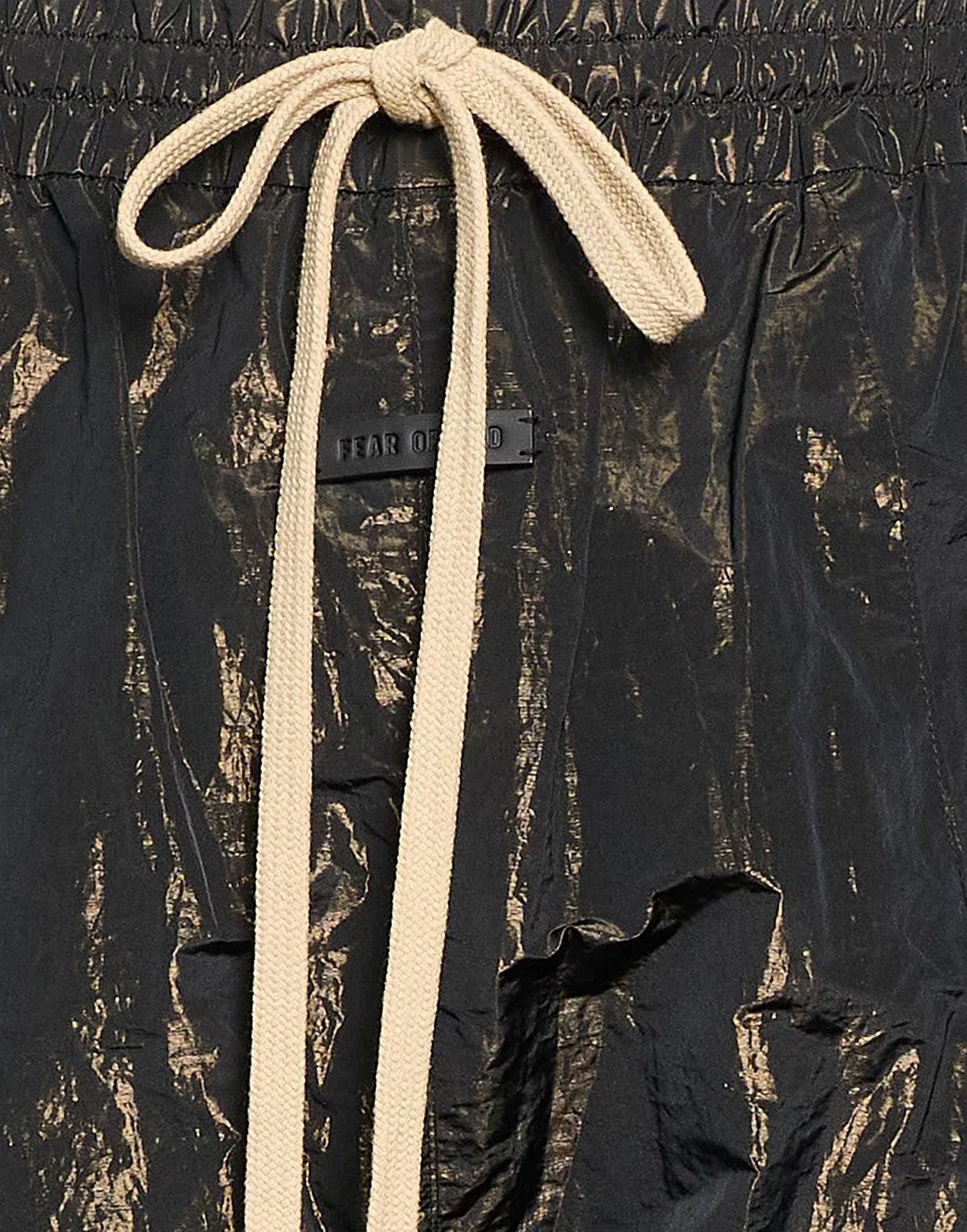 Мужские спортивные штаны с высокой посадкой Fear Of God, черный — фото 4