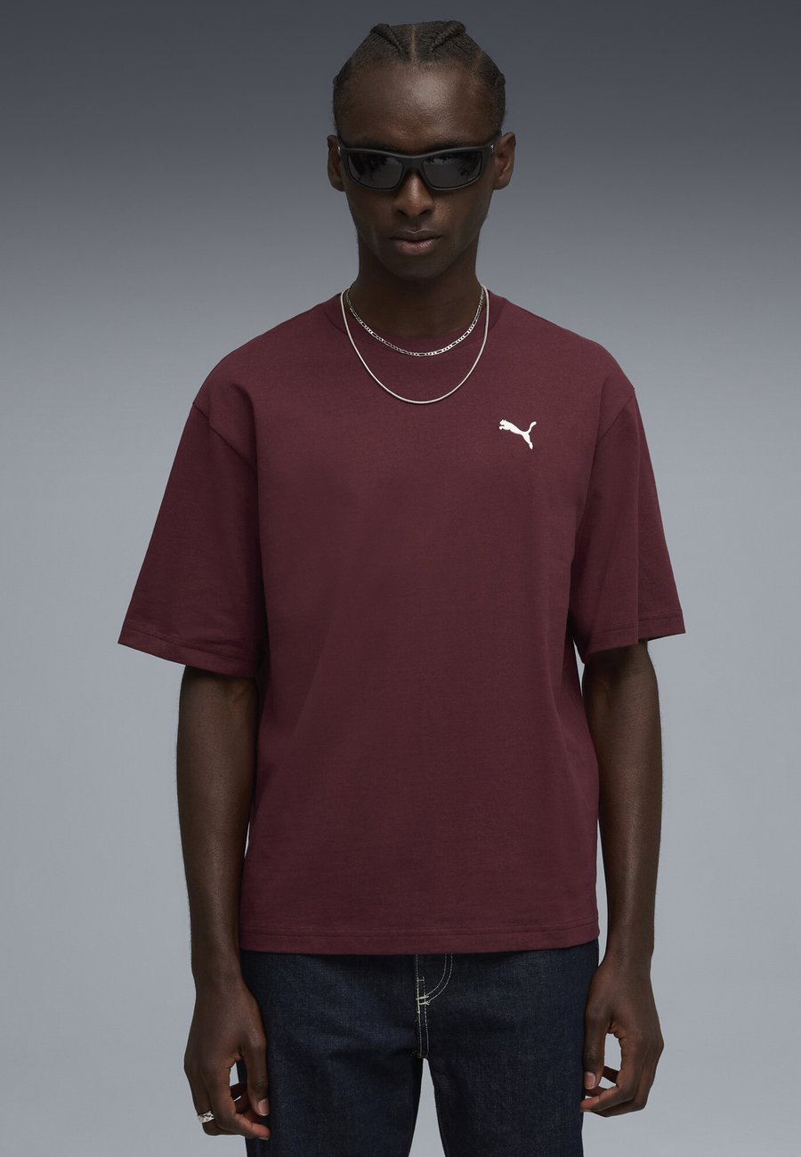 

Футболка Puma WARDROBE ESS BOXY TEE, Ruby Shimmer/Red