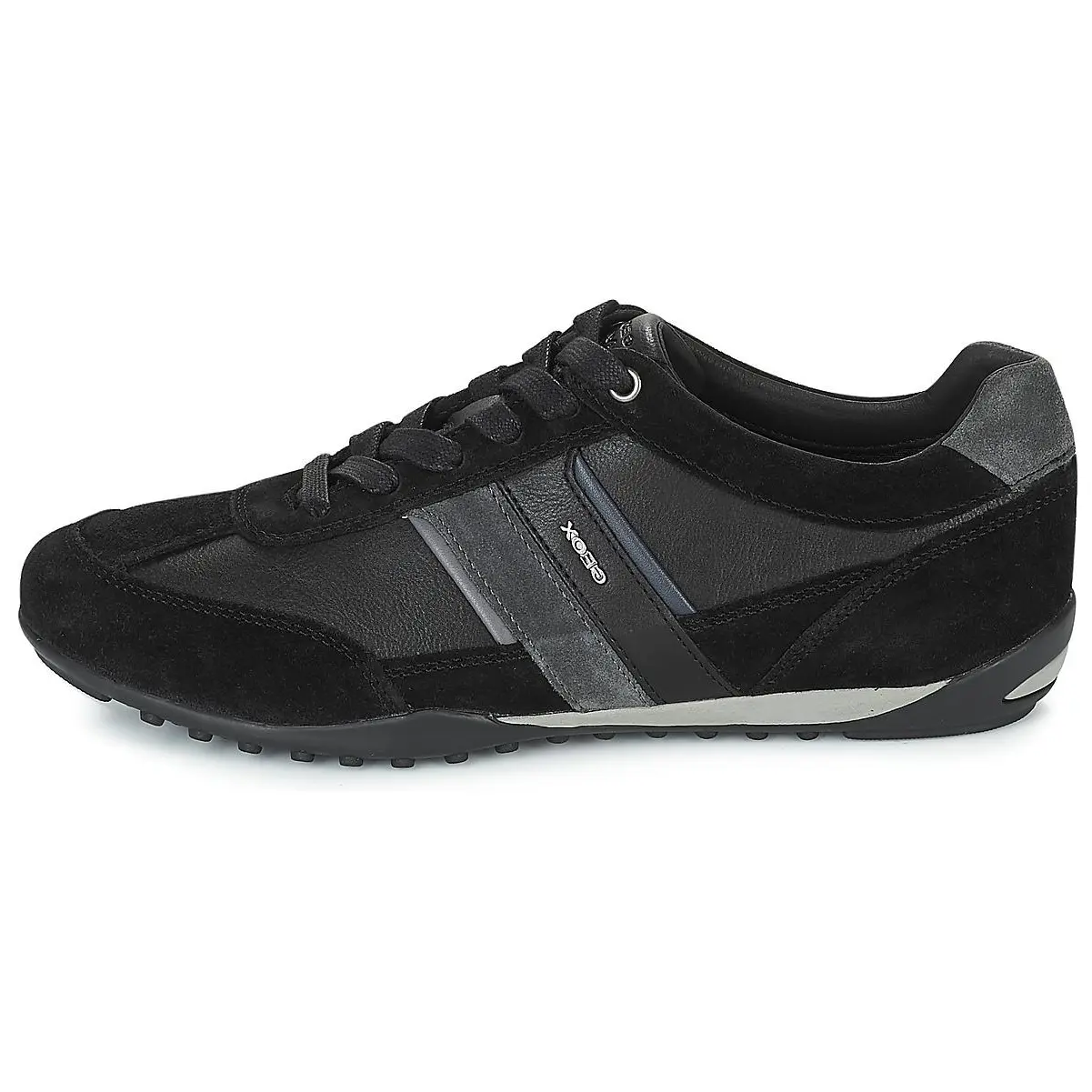 

Износостойкие мужские кэжуал кеды Low top GEOX, черный/синий