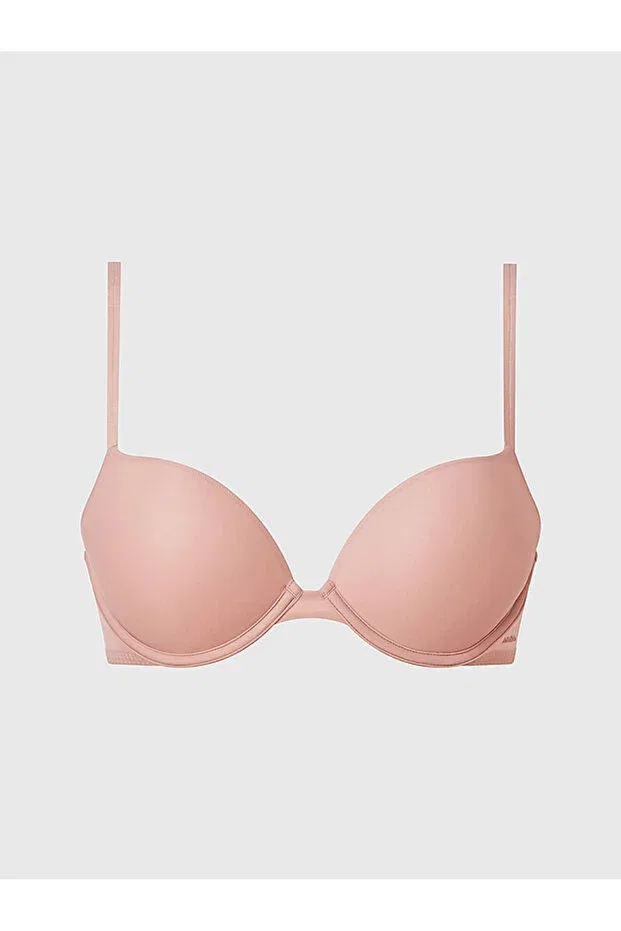 Женский бюстгальтер-бралетт с пуш-ап Push up plunge bra Calvin Klein, Powder