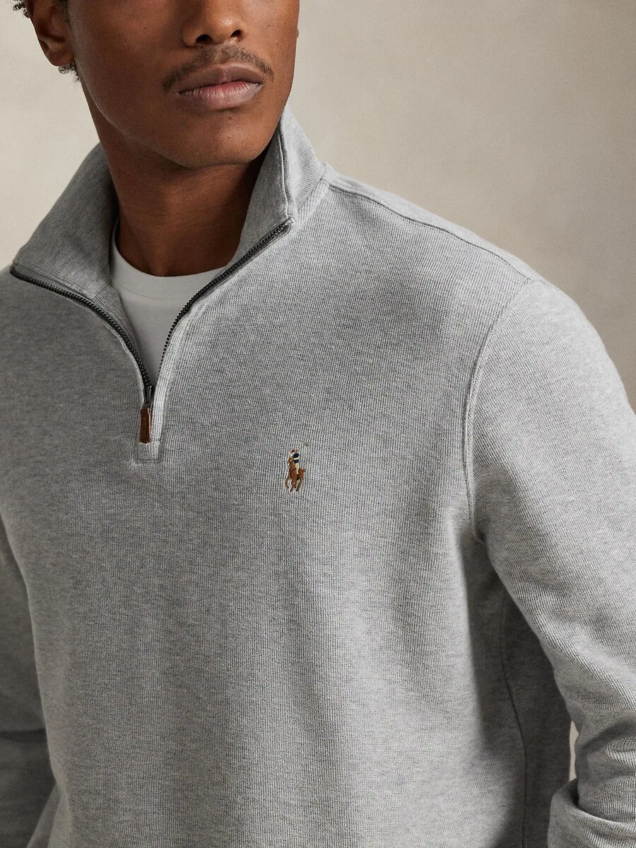 Свитер Polo Ralph Lauren в серо-пятнистом цвете — фото 2