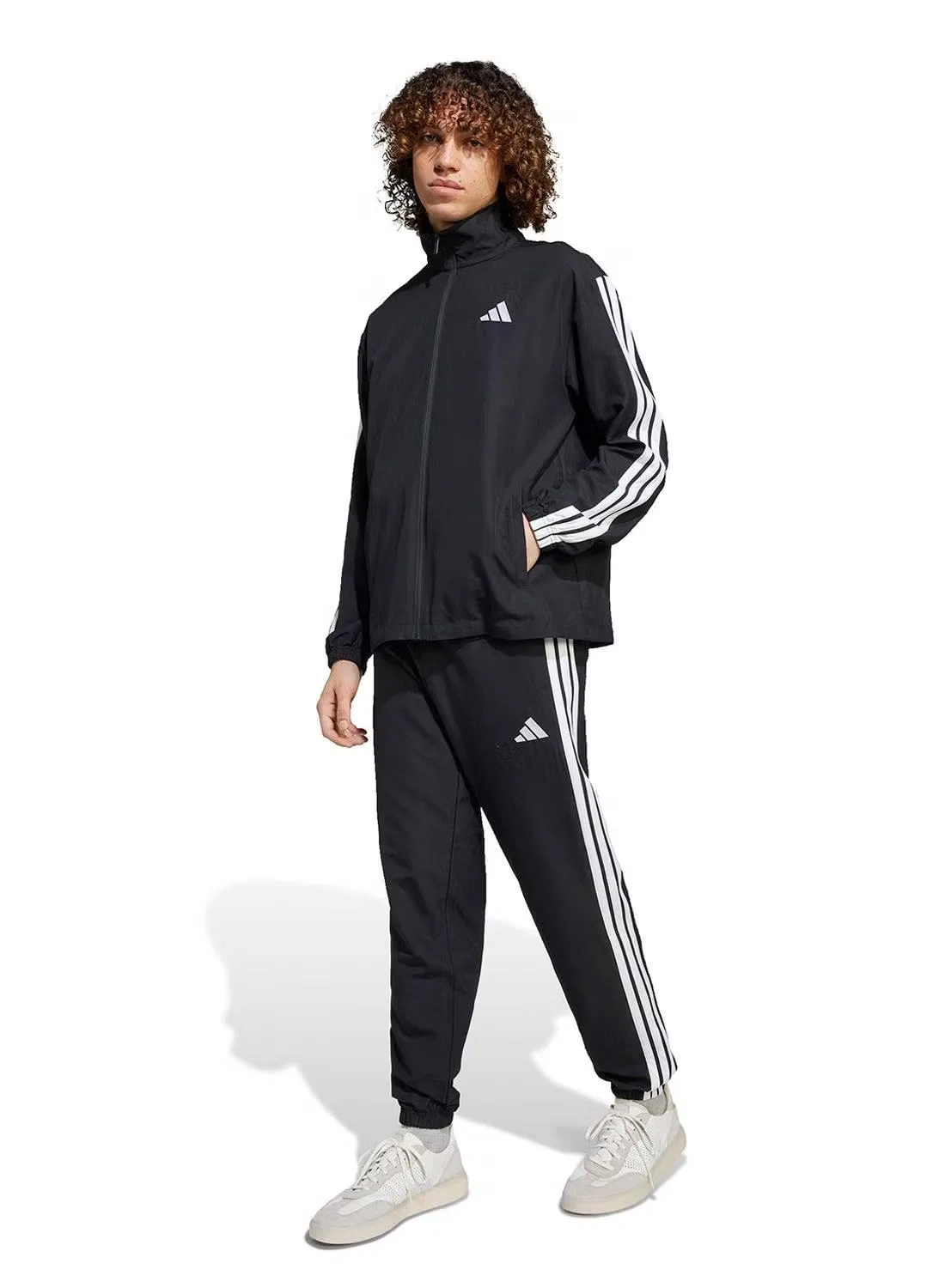 Спортивный костюм с длинными рукавами Dayready 3-stripes Adidas, черный