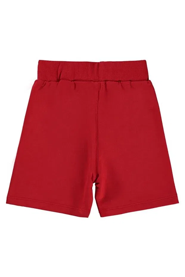 Детские шорты для мальчиков с принтом capri Civil Boys, Red — фото 2