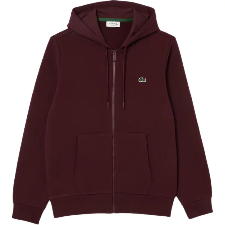 LACOSTE Свитшот мужской бордовый — фото 2