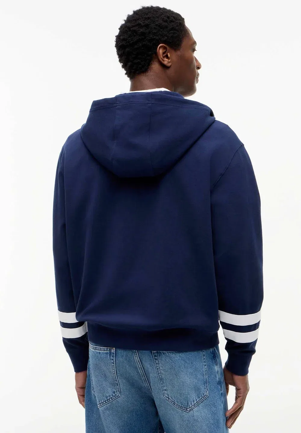 Жесткий диск с морским наконечником - толстовка на молнии Tommy Hilfiger, Carbon Navy — фото 3