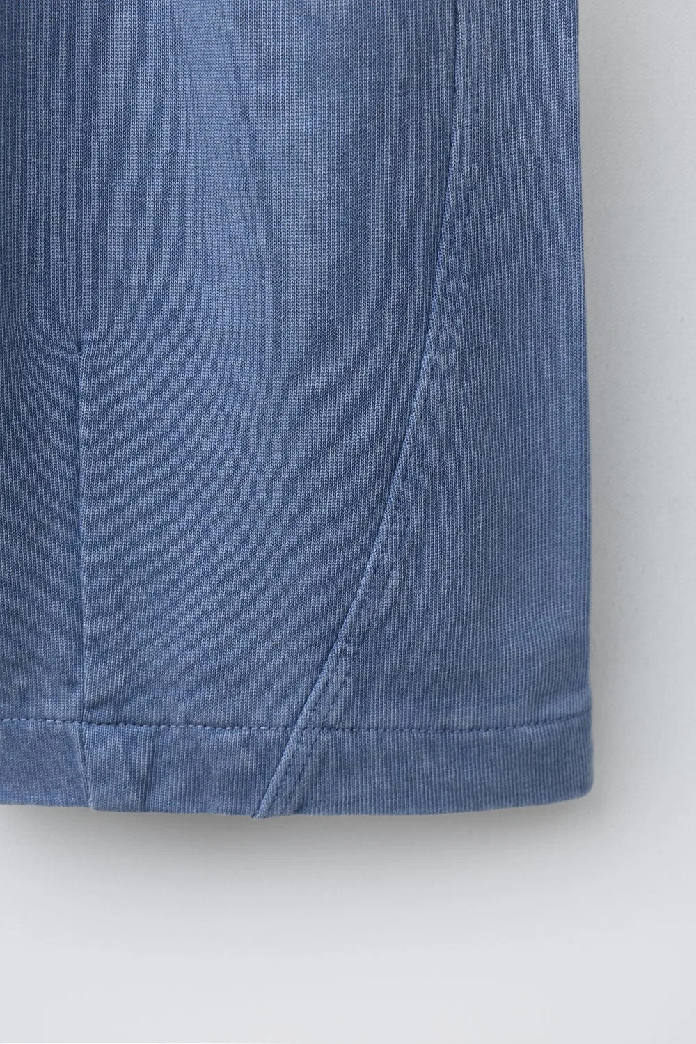 ПЛОТНЫЙ ДЖЕРСИ, СВОБОДНЫЕ БРЮКИ ZARA, Blue — фото 4
