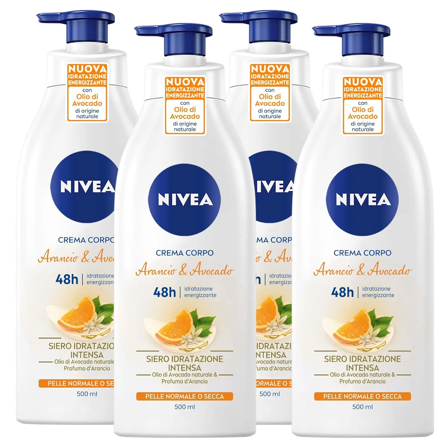 Увлажняющий крем для тела NIVEA Orange & Avocado Nivea