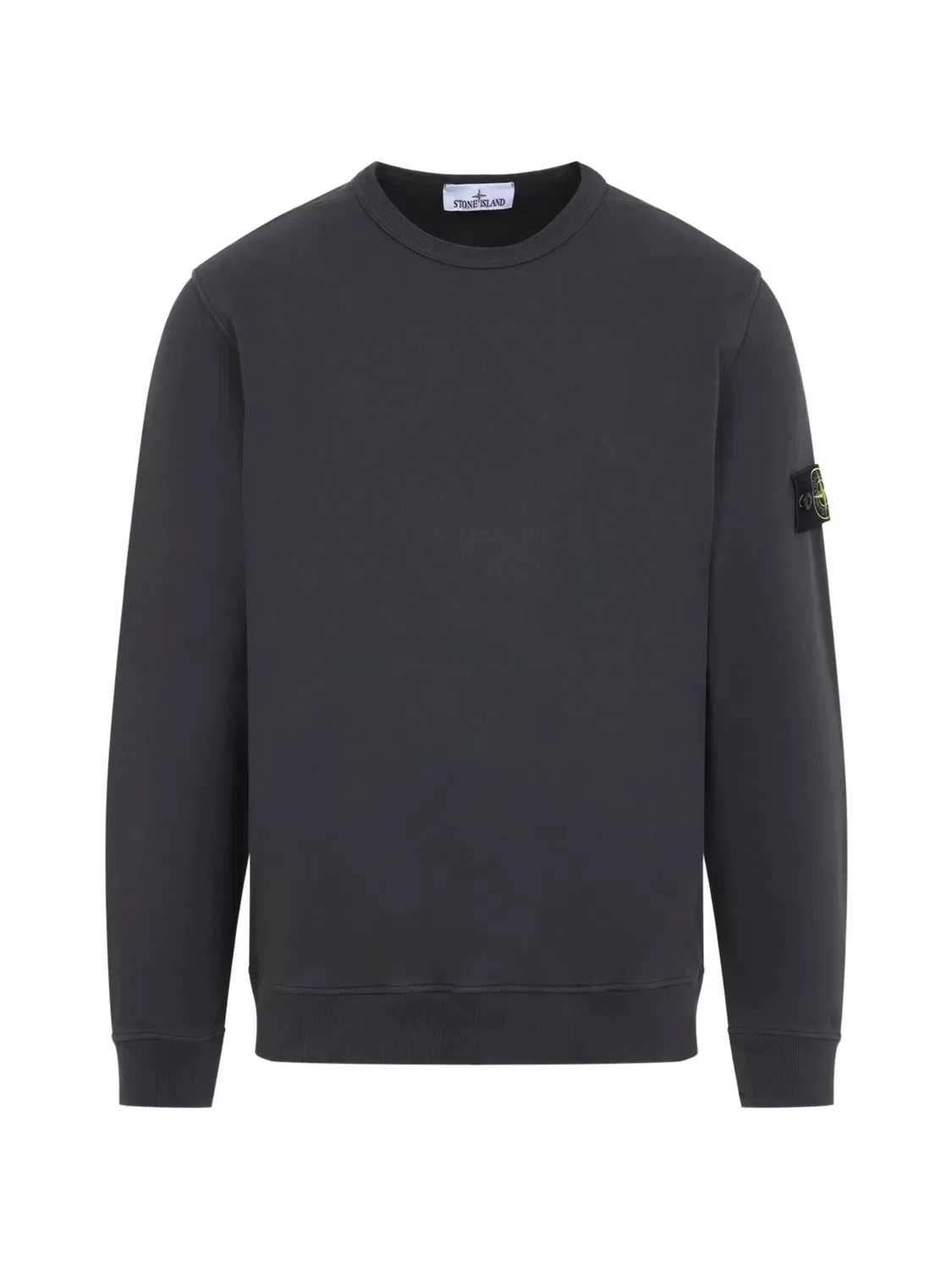 Stone Island Свитшот с нашивкой логотипа, серый