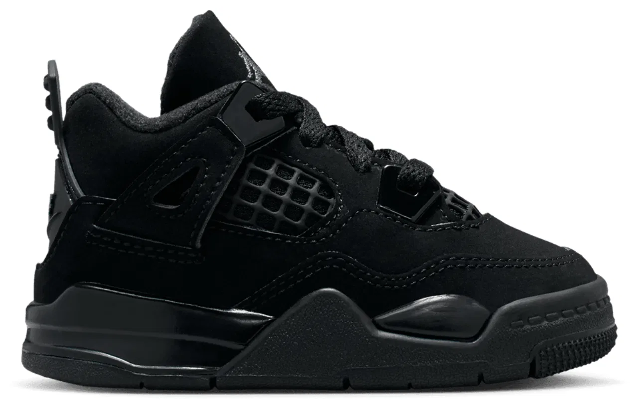 Кроссовки для мальчиков Retro 4 Remastered Jordan, цвет Black/Light Graphite/Black