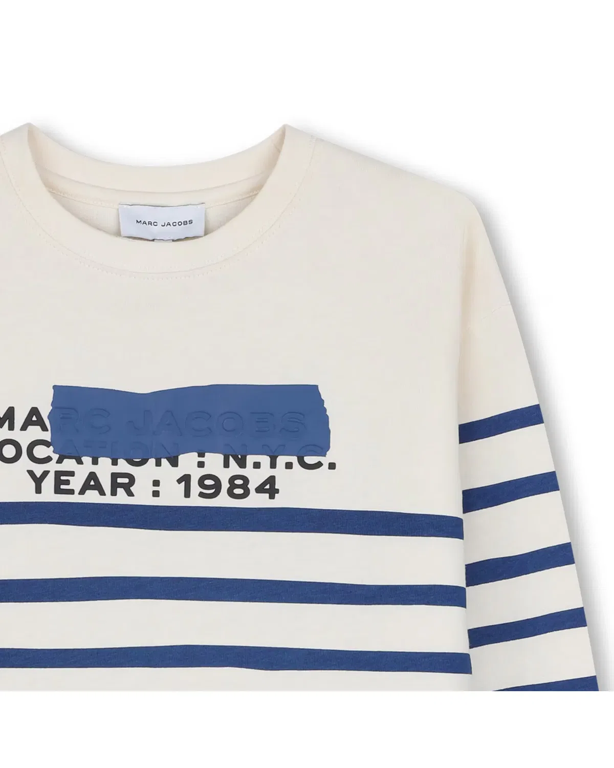 Детская футболка с длинным рукавом с принтом Marc Jacobs, Crudo — фото 2