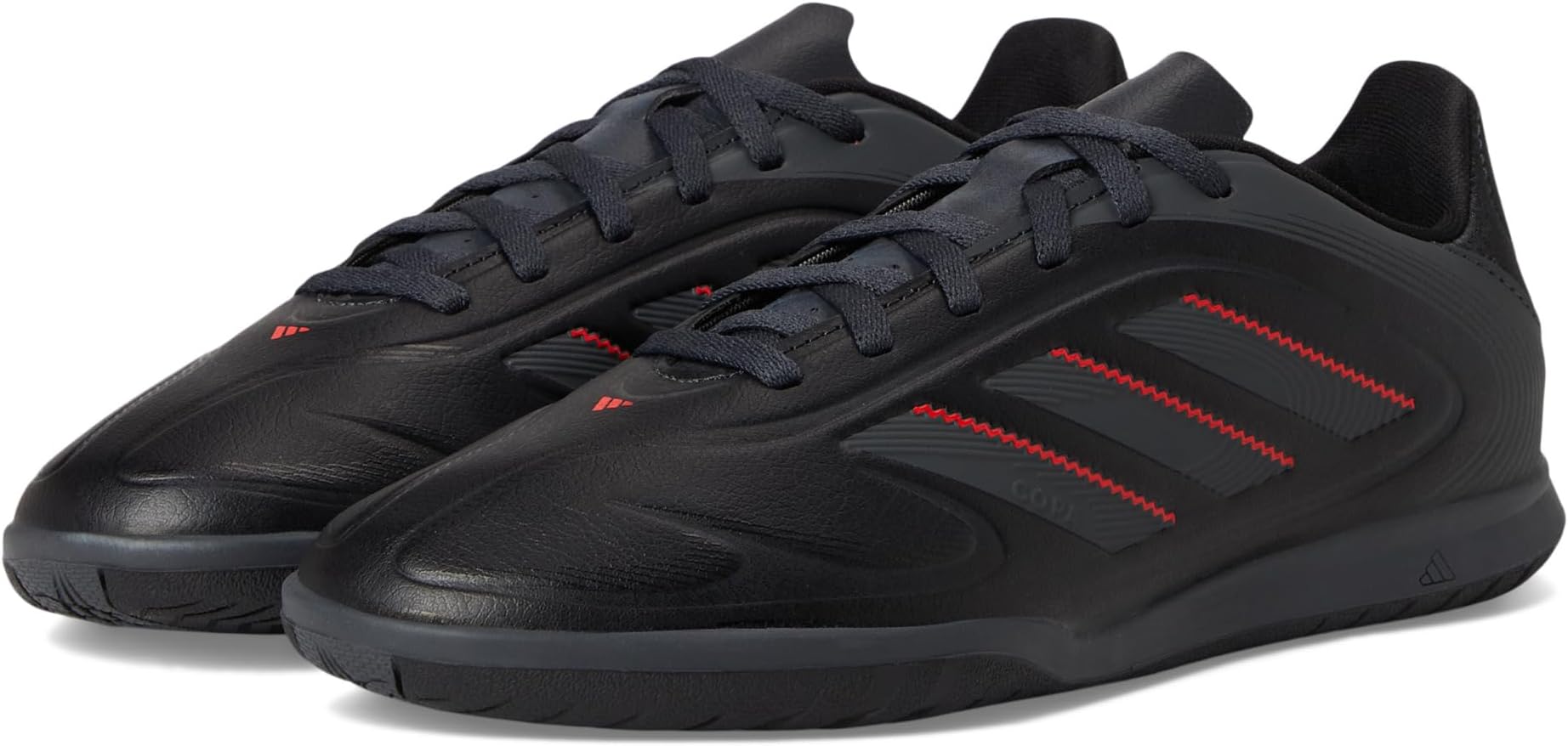 

Кроссовки Adidas Kids Copa Pure 3 Club Indoor Soccer Shoes, Black/Carbon/Lucid Red
