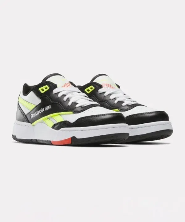 Кроссовки детские Reebok BB 4000 II, черный, желтый — фото 2