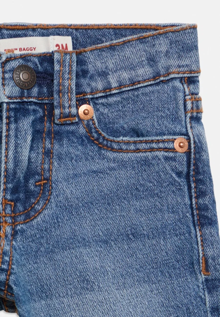 Детские джинсы Levi's Kids Regular, черные — фото 3
