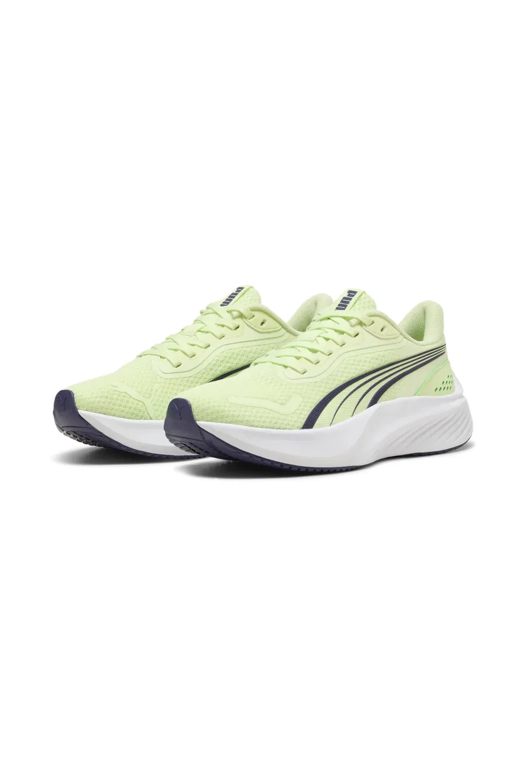 Детские кроссовки для зала с мягкой подошвой Pounce Lite Jr Puma, Apple Spritz Deep Plum White