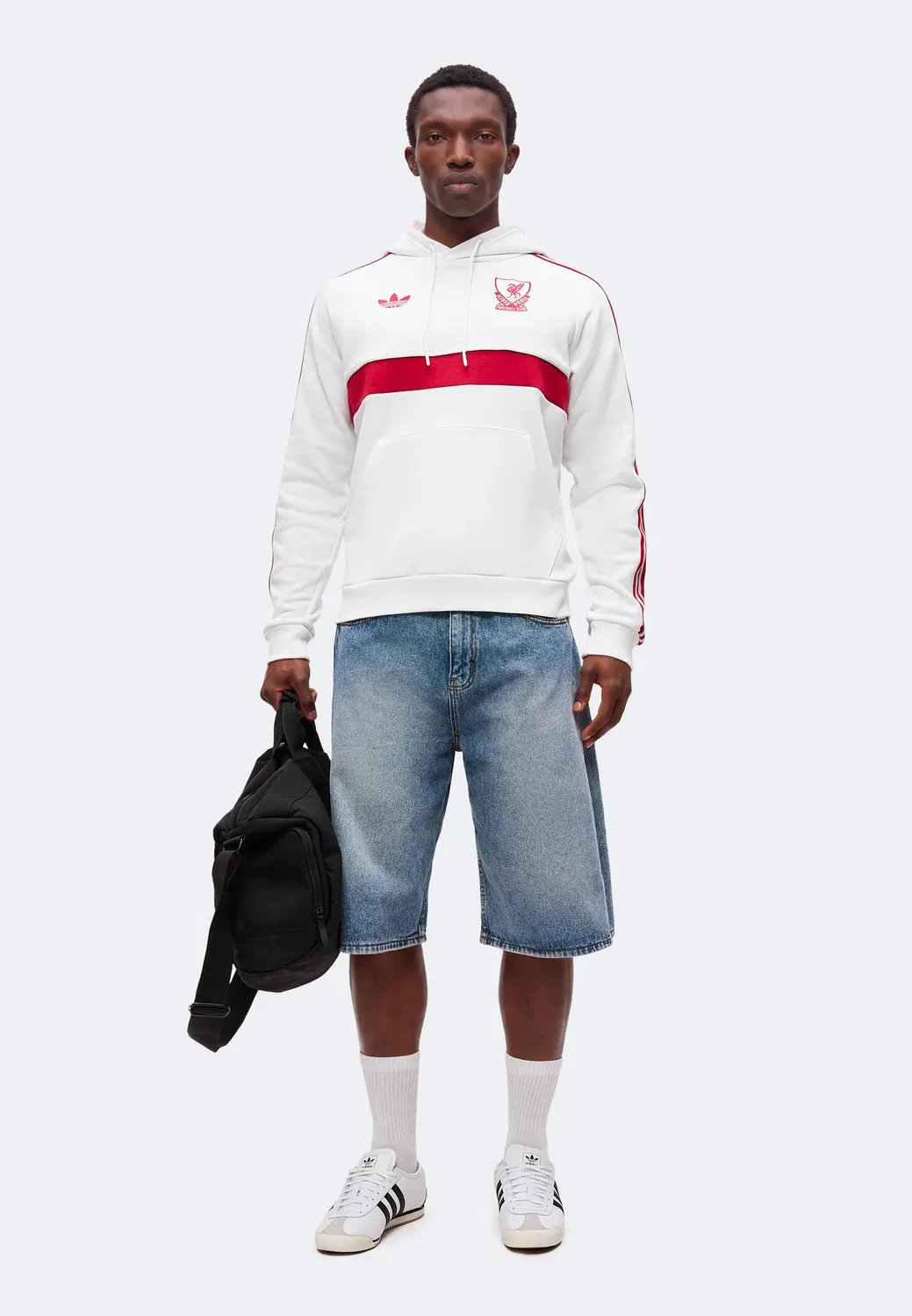Худи футбольного клуба «Ливерпуль» - клубная одежда Adidas Originals, White — фото 2