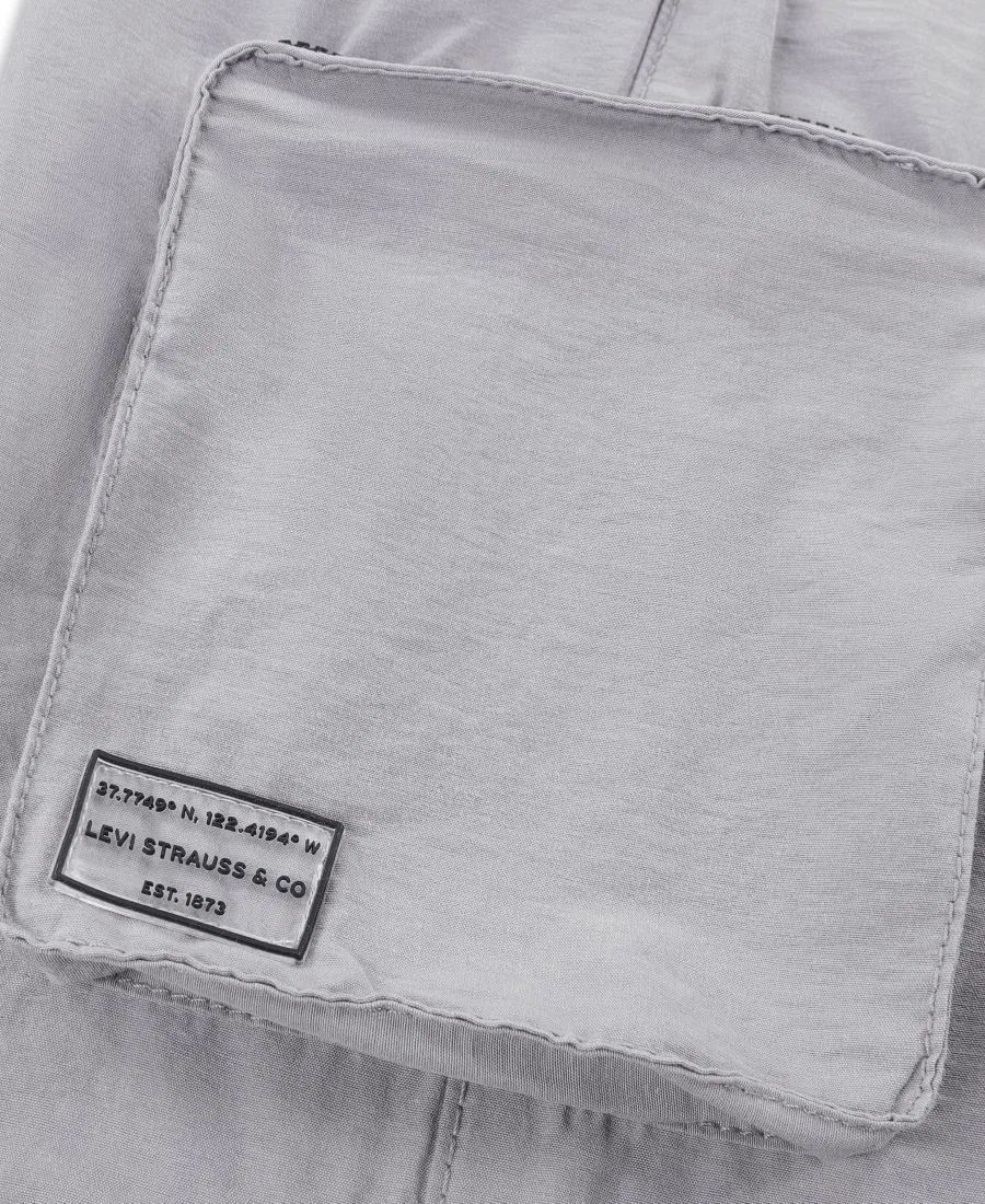 Брюки карго парашютные из хлопка с эластичным поясом Levi's, Sharkskin — фото 4