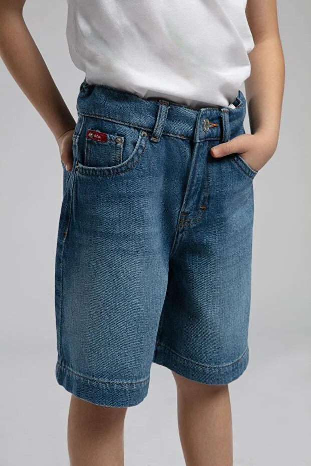 Детские шорты для мальчиков джинсовые Normal waist comfortable boy's denim shorts 252 lcb Lee Cooper, Denim