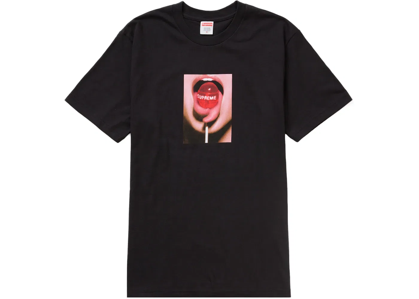 Мужская футболка с принтом Supreme Lollipop Tee, Black