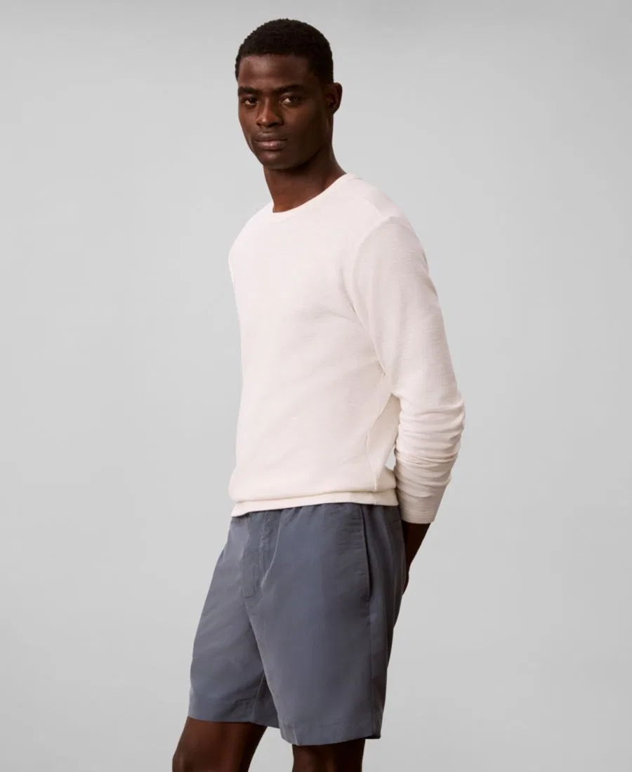 Мужские шорты с эластичным поясом straight fit Calvin Klein, Dark Slate — фото 3