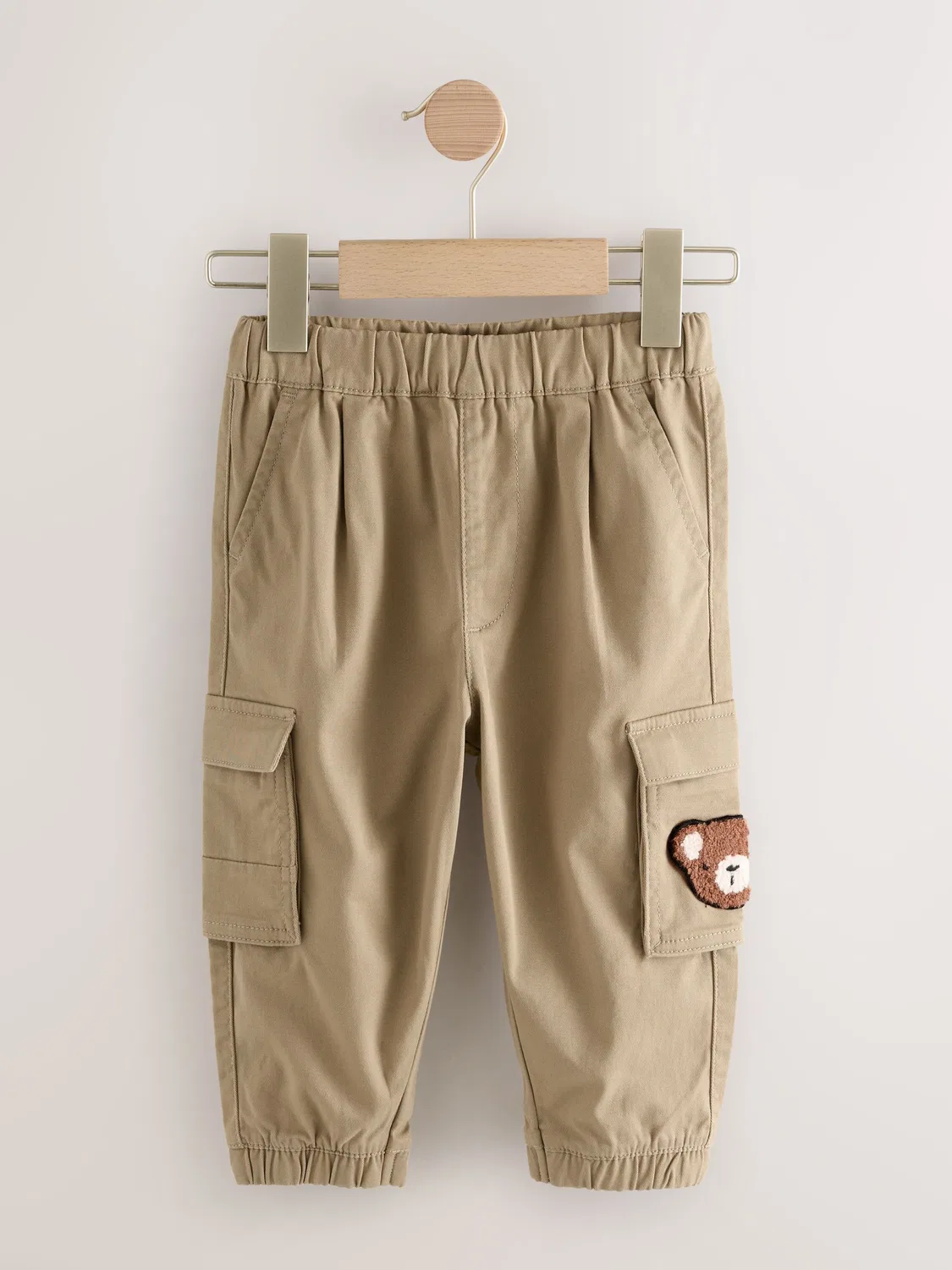 Карго-брюки Regular Fit, Tan Brown Bear Next, бежевый
