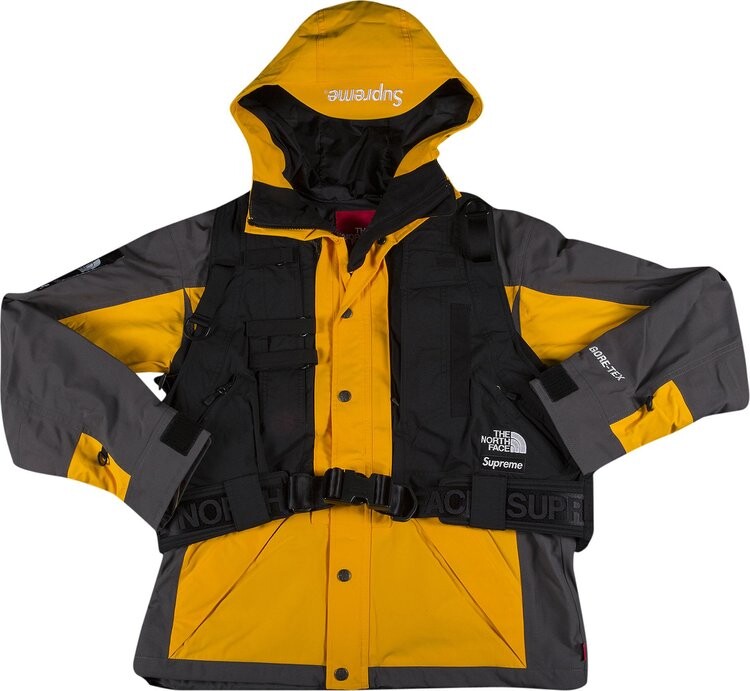 

Куртка Supreme x The North Face RTG Jacket + Vest 'Gold', золотой, Желтый, Куртка Supreme x The North Face RTG Jacket + Vest 'Gold', золотой