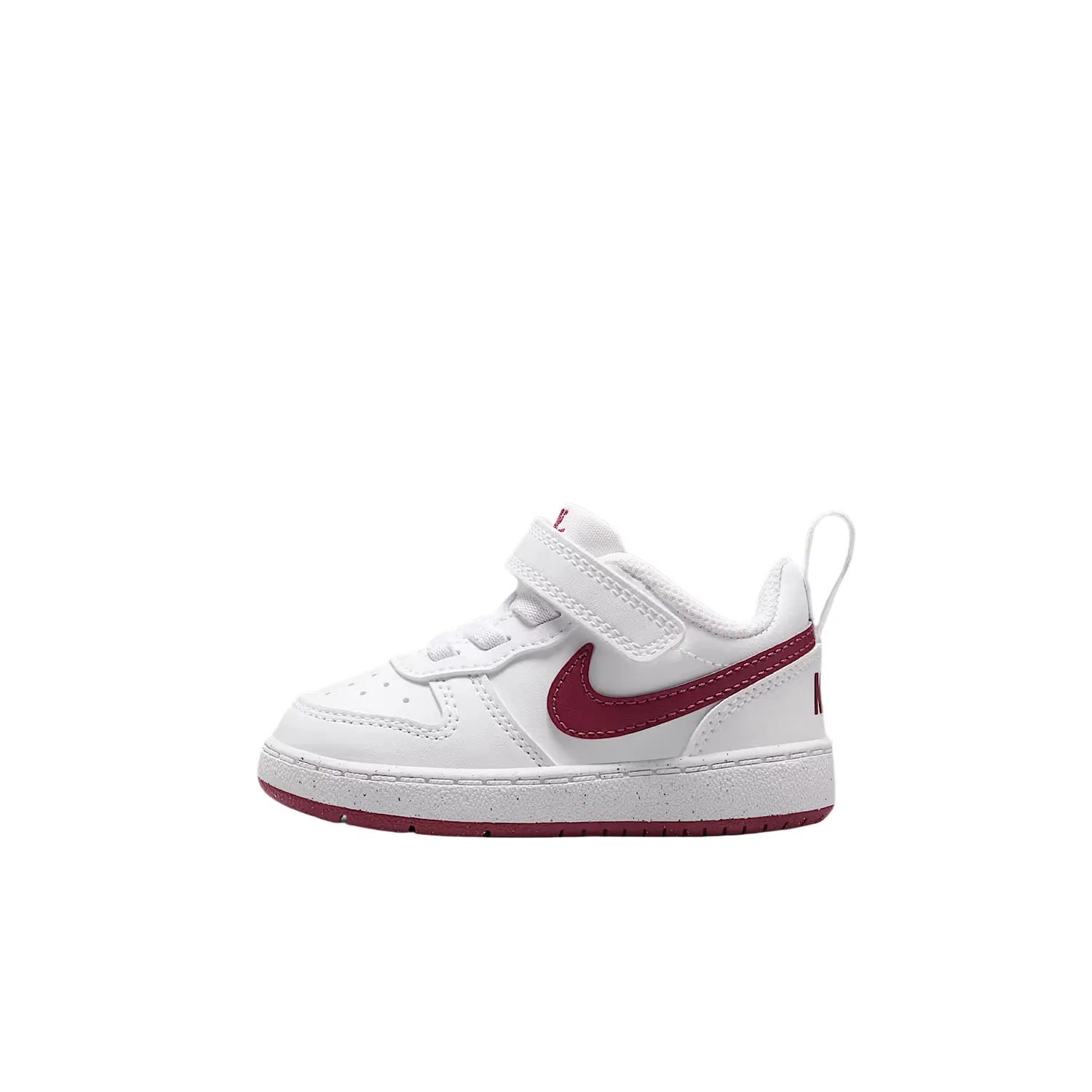 Детские кроссовки для девочек Nike Court Borough, White Pink Smoke