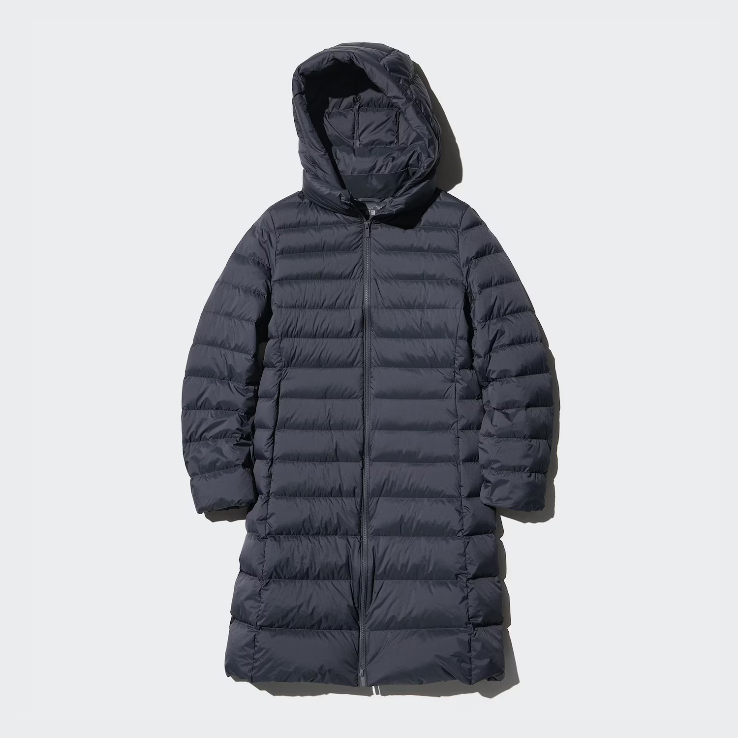 

Сверхлегкое пуховое длинное пальто Uniqlo, 08 темно-серый