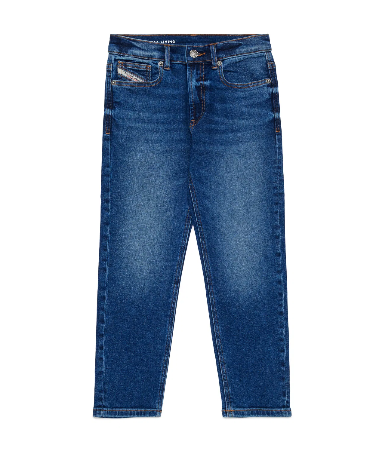 Детские джинсы с принтом D-LUCAS-J DIESEL, Indigo Blue
