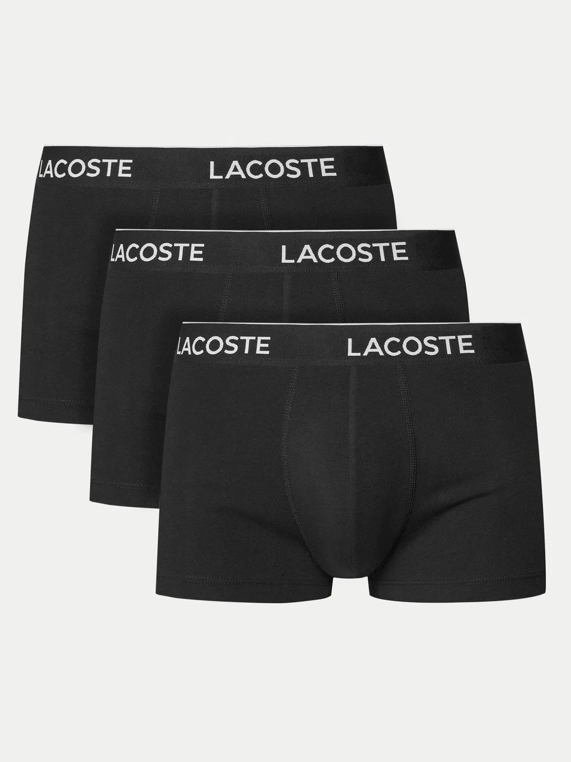 Мужской комплект боксеров Lacoste, черный