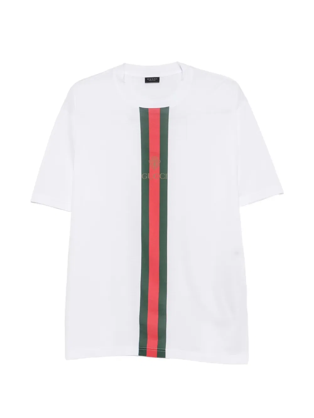 Футболка хлопковая Gucci, белый