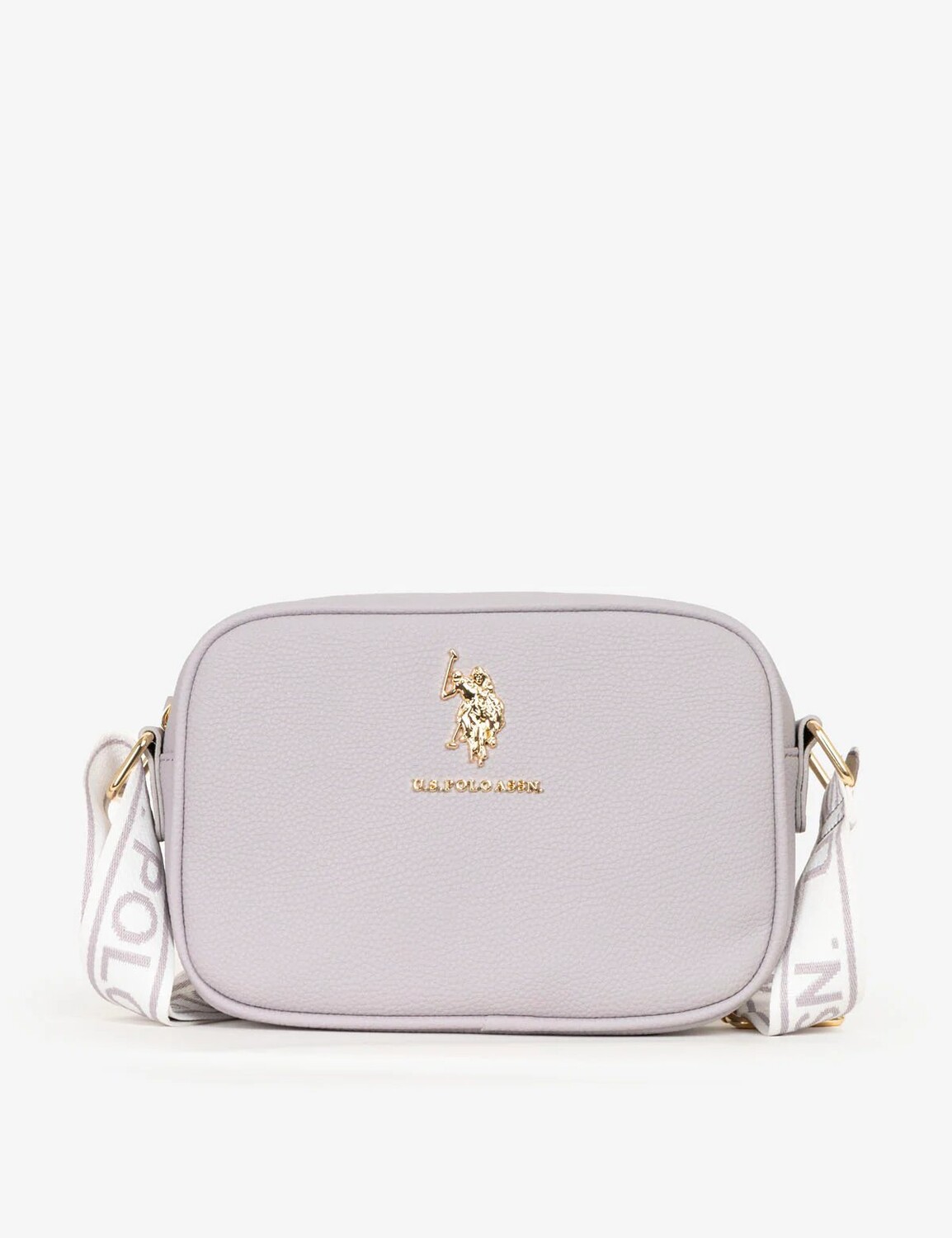 

Сумка через плечо на молнии U.S. Polo Assn., сереневый