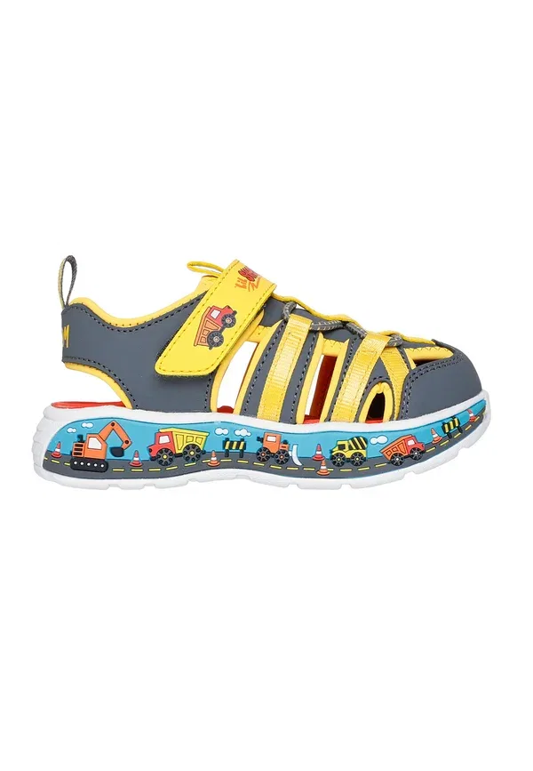 Сандалии с липучкой Play scene splash ccyl var - walking sandals Skechers, Light Yellow, светло-желтый
