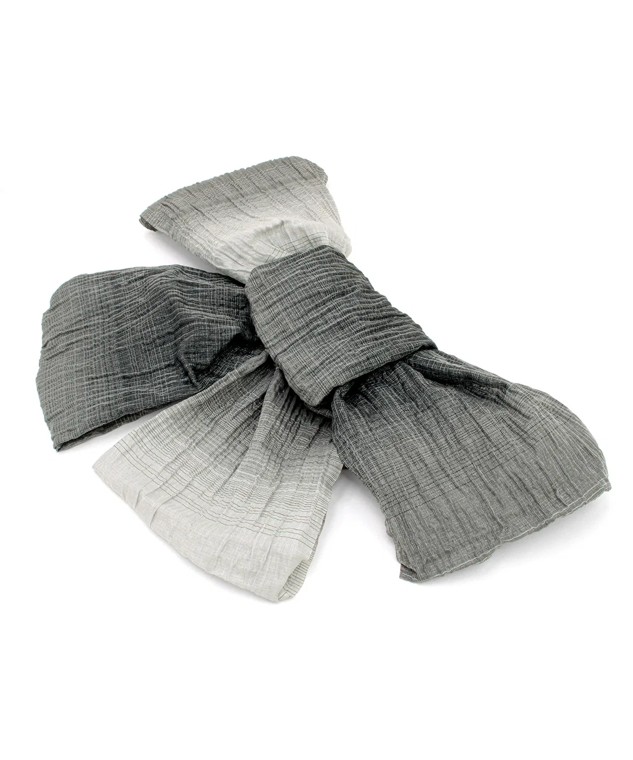 Детский пояс оби для кимоно с переливчатым узором SOUBIEN, Grayish Beige — фото 2